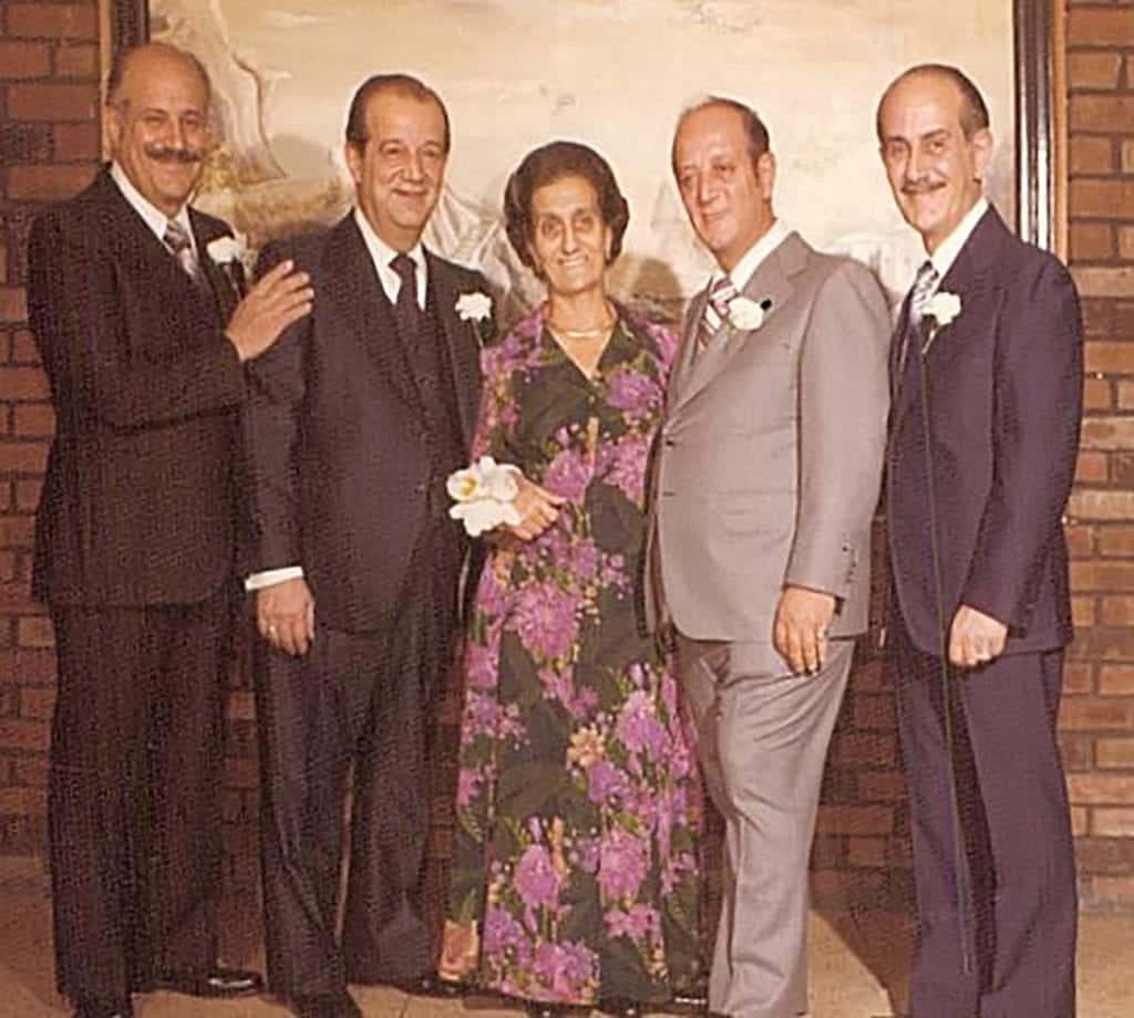 The Russo Family The Russo family at Gargiulo's Restaurant in Brooklyn